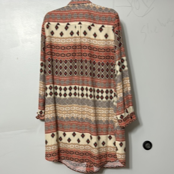 Chicos Exquisite Patterns Shirt Size 3 - Picture 7 of 7